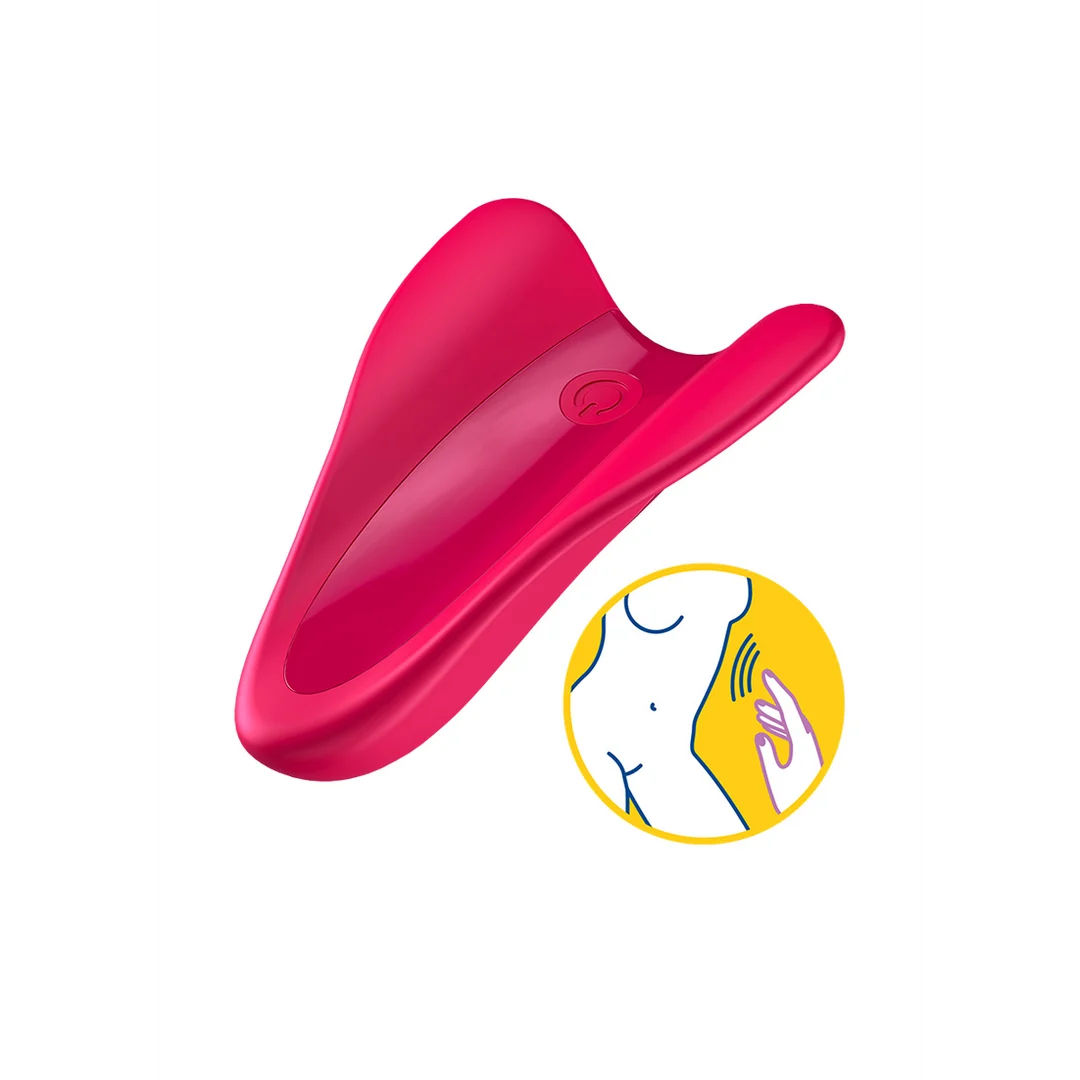 Satisfyer Vingervibrator met magnetische oplaadaansluiting – High Fly - Afbeelding 5