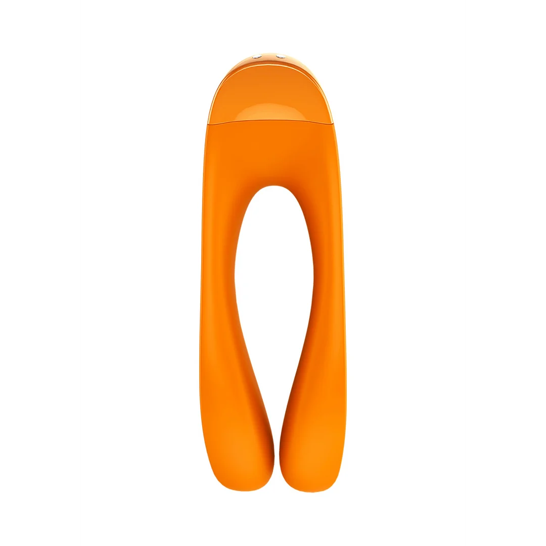 Satisfyer Candy Cane, vibromasseur pour doigt orange – Image 4