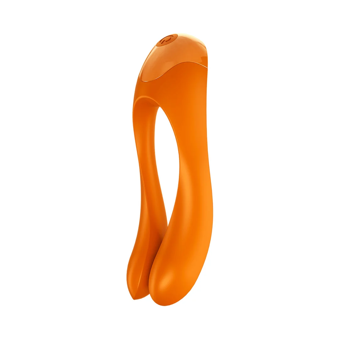 Satisfyer Candy Cane, vibromasseur pour doigt orange – Image 6