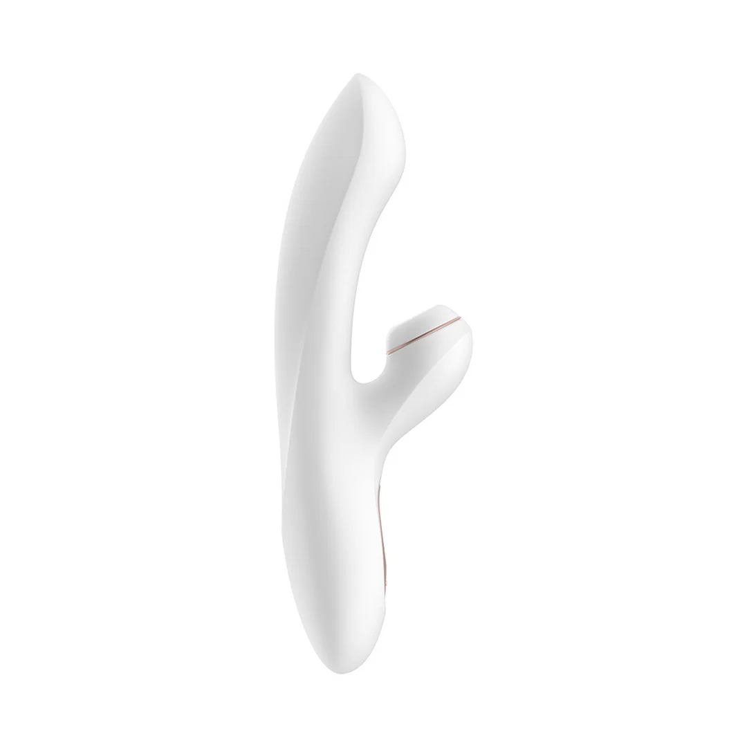 Satisfyer G-spot vibrator met 11 drukgolfstanden – Wit/Roze Goud - Afbeelding 4