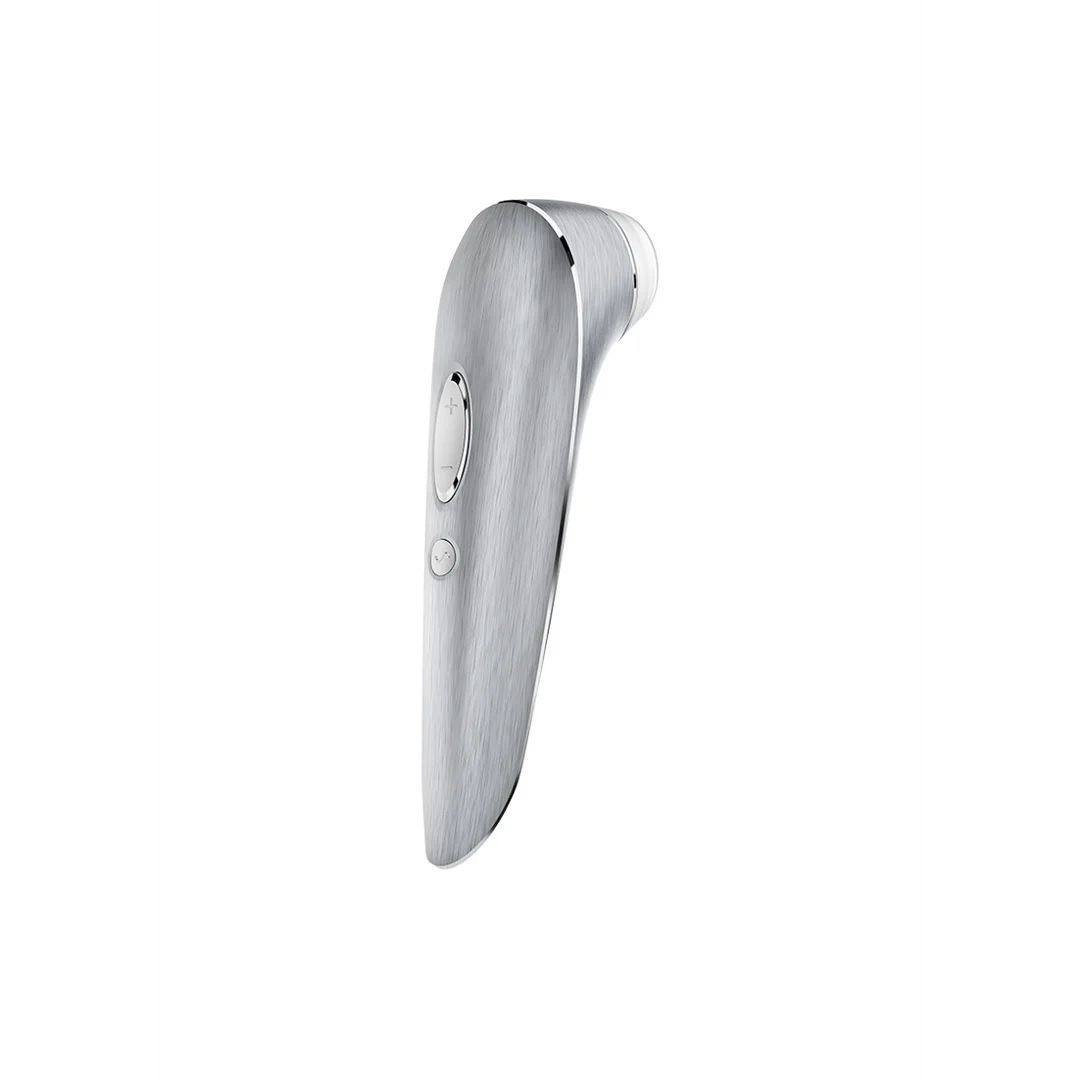 Satisfyer High Fashion stimolatore a pressione d’aria e vibratore color argento - immagine 3