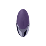 Satisfyer Lay-on vibrator met superzachte siliconen – Violet/Brass - Afbeelding 2