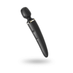 Satisfyer wand vibrator – volledige lichaamsmassage – Satisfyer Zwart/Goud - Afbeelding 2