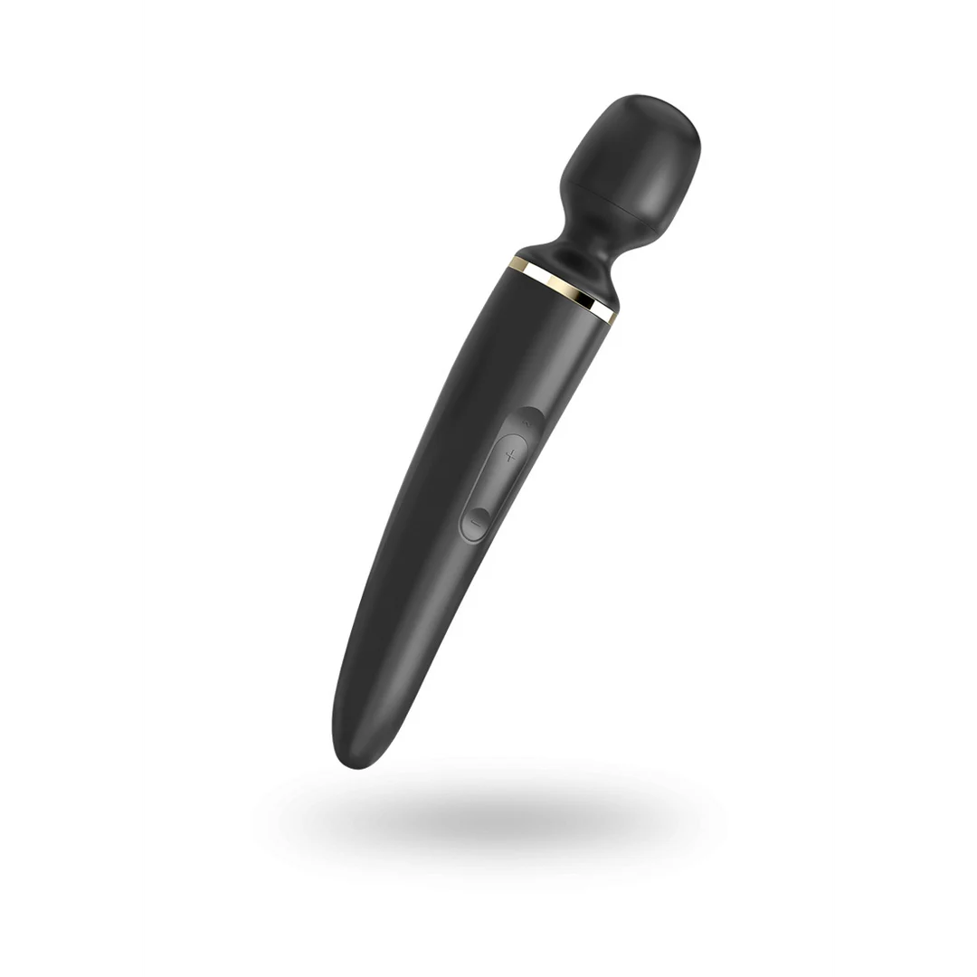 Satisfyer wand vibrator – volledige lichaamsmassage – Satisfyer Zwart/Goud - Afbeelding 3