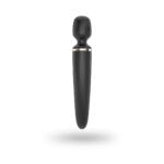 Satisfyer wand vibrator – volledige lichaamsmassage – Satisfyer Zwart/Goud - Afbeelding 4