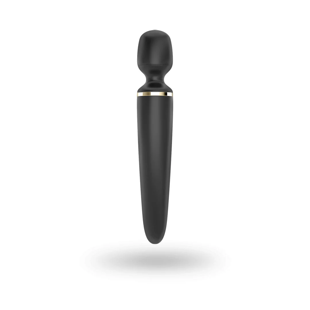 Satisfyer wand vibrator – volledige lichaamsmassage – Satisfyer Zwart/Goud - Afbeelding 4