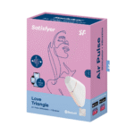 Satisfyer Clitoris vibrator met luchtpulserende technologie – Love Triangle