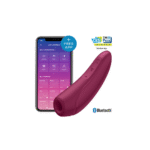 Satisfyer Clitoris vibrator met gepulseerde luchtstimulator – Roze Rood - Afbeelding 5