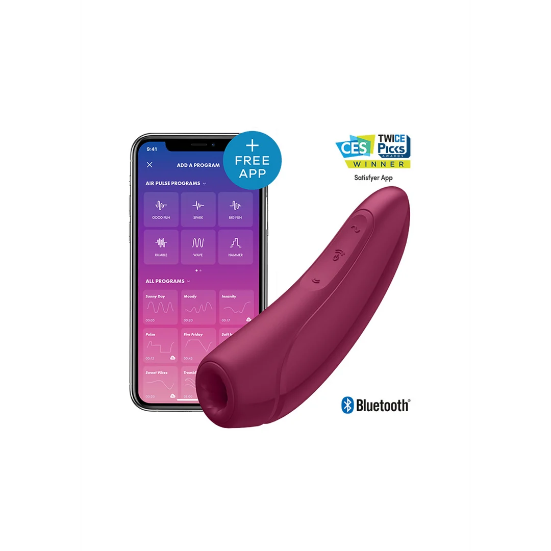Satisfyer Clitoris vibrator met gepulseerde luchtstimulator – Roze Rood - Afbeelding 5