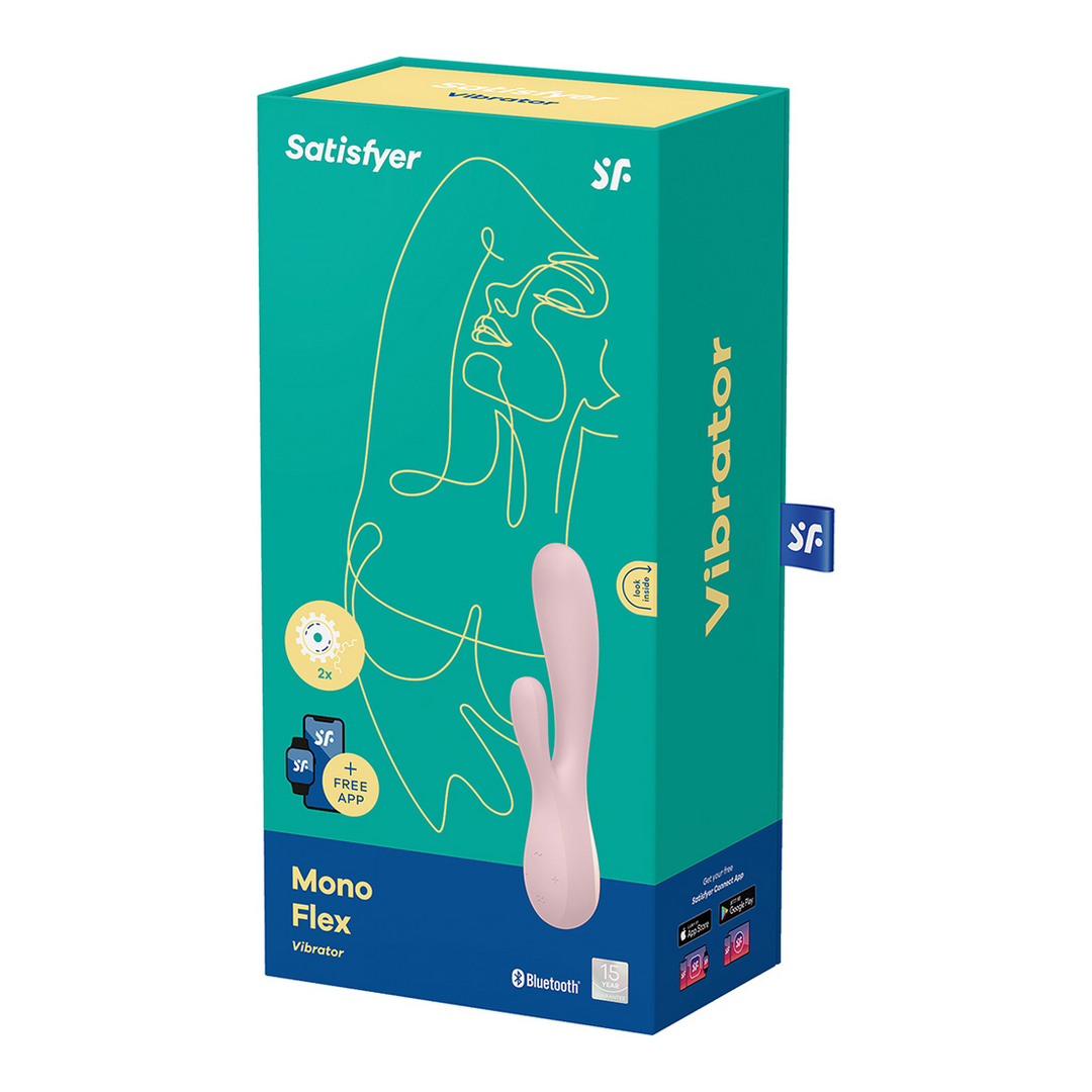 J2018-87-3-2 Satisfyer Rabbit vibrator – dubbele stimulatie met app-bediening – Satisfyer Mauve - Afbeelding 1
