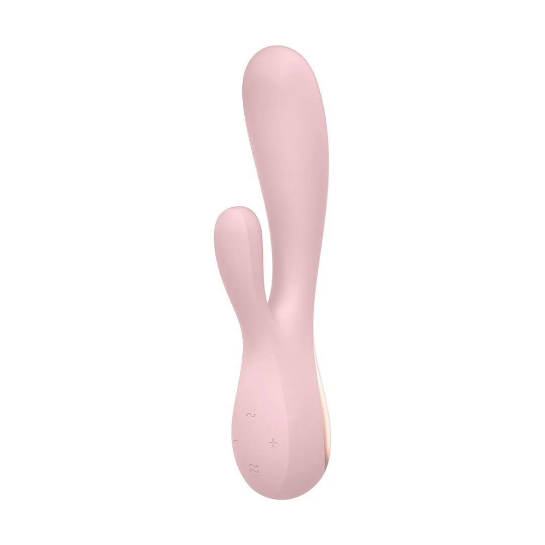 Satisfyer Rabbit vibrator – dubbele stimulatie met app-bediening – Satisfyer Mauve - Afbeelding 3