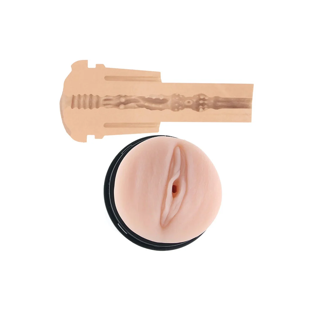 Vagina masturbator met harde case – Pussy Masturbator Hard Case - Afbeelding 4
