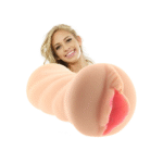 Vagina masturbator met multi-textured tunnel – Pussy Masturbator - Afbeelding 6