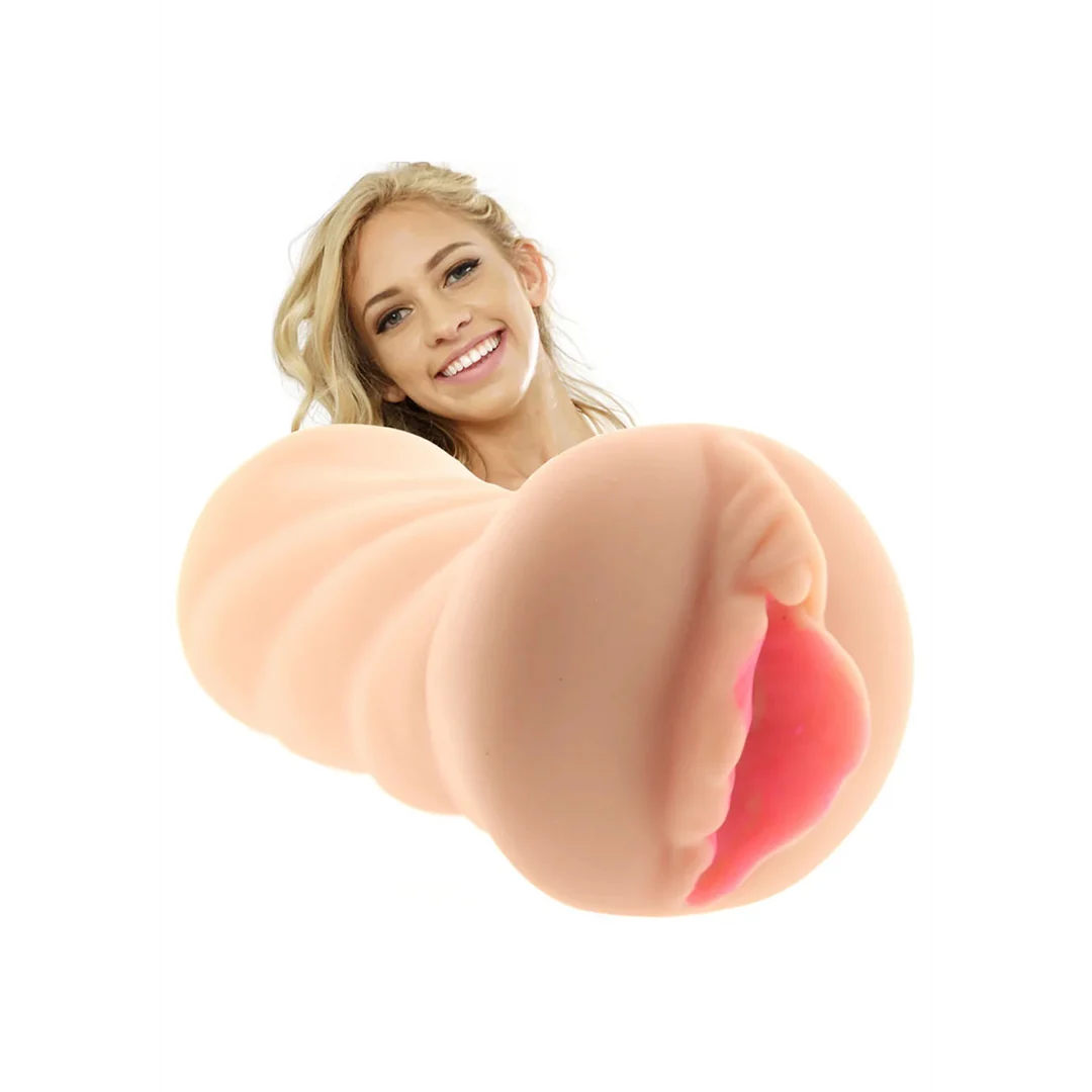 Vagina masturbator met multi-textured tunnel – Pussy Masturbator - Afbeelding 6