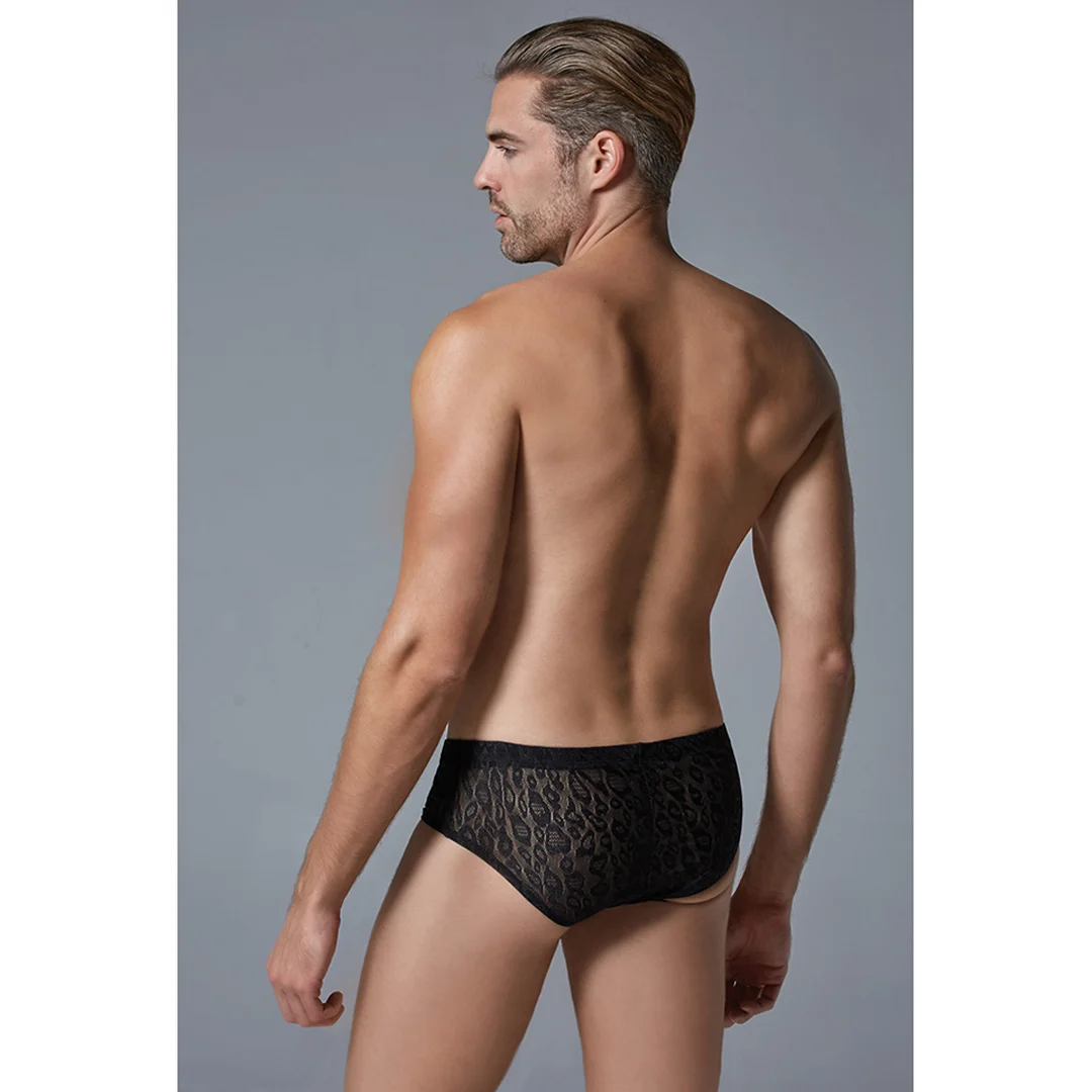 Sexy slipje met luipaardmotief en elastische taille voor allure - LIN - Afbeelding 1