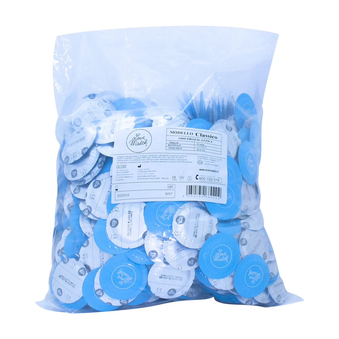 Comfortabele condooms – 1000 stuks – Love Match Classico - Afbeelding 3