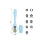 Duo vibrator met buigbaar design – Harmony - Afbeelding 4