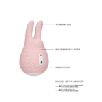 Clitoris vibrator met 10 standen – Love Bunny Loveline by Shots - Afbeelding 4