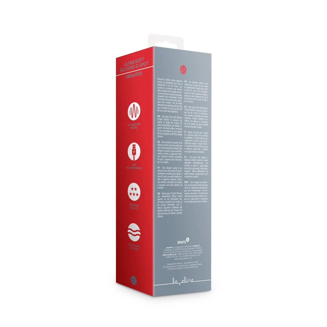 Loveline Ultra Soft Silicone G Punkt Vibrator – Bild 2