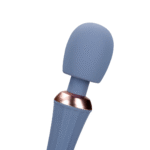 Wand vibrator – stille handgreep voor comfortabele controle – Blue Nova – Loveline by Shots - Afbeelding 12
