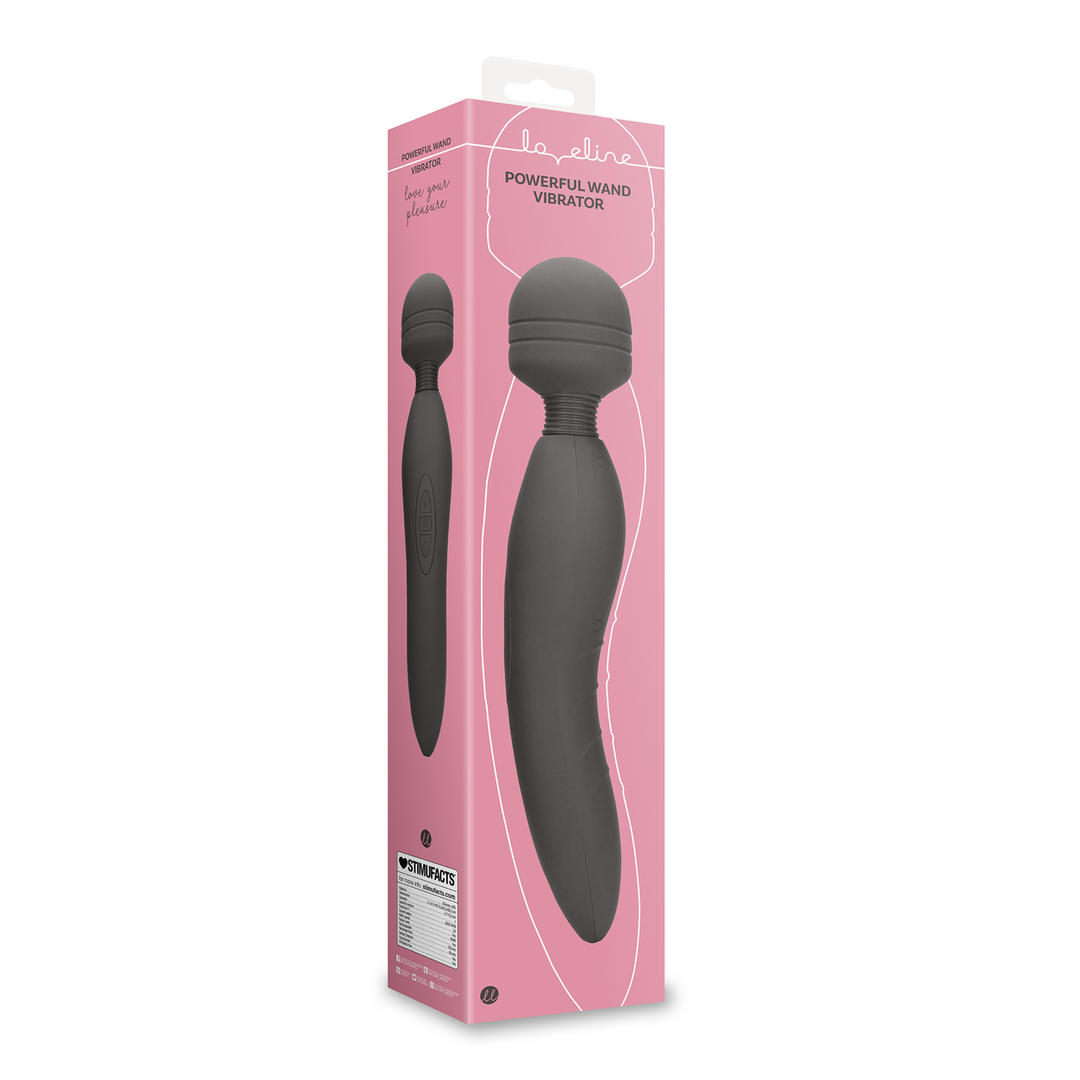 LOVE053GRY-2 Wand vibrator – krachtige vibes voor het hele lichaam – Loveline by Shots - Afbeelding 1