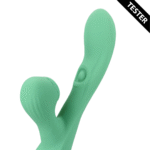 Duo vibrator met pulserende luchtgolven – Tester (naam) Loveline by Shots - Afbeelding 3