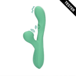 Duo vibrator met pulserende luchtgolven – Tester (naam) Loveline by Shots - Afbeelding 6