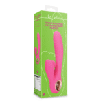 rabbit vibrator – tongue flickering en heating – Loveline by Shots Exuberant Pink Loveline by Shots - Afbeelding 7