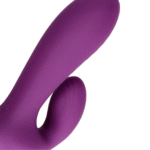 G-spot vibrator met ultra zachte siliconen – Orchidee Paars Loveline by Shots - Afbeelding 6