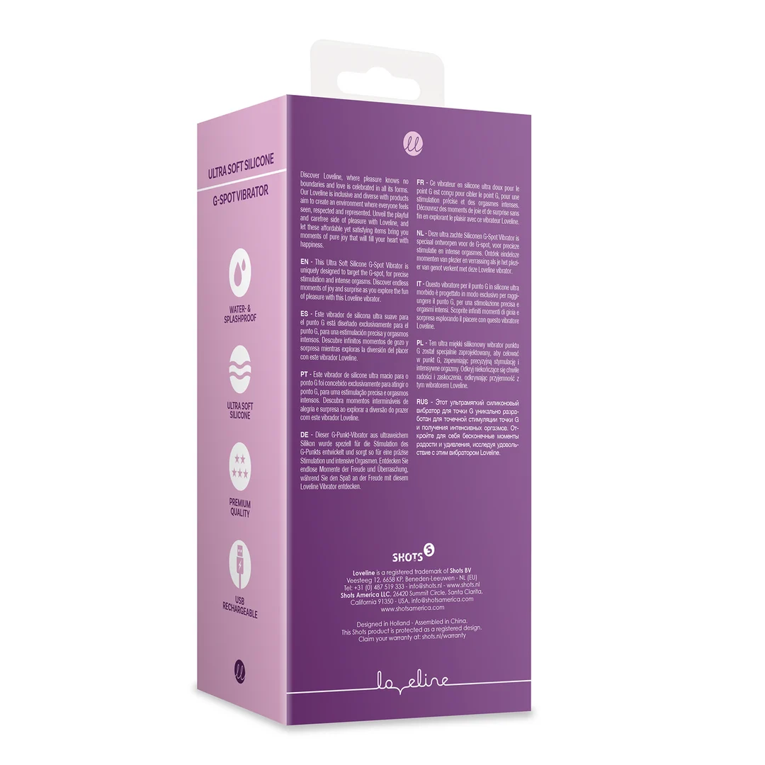 Vibromasseur pour le point G Loveline Ultra Soft – Image 2