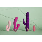 G-spot vibrator met zacht siliconen – Cherry Chiffon Loveline by Shots - Afbeelding 6