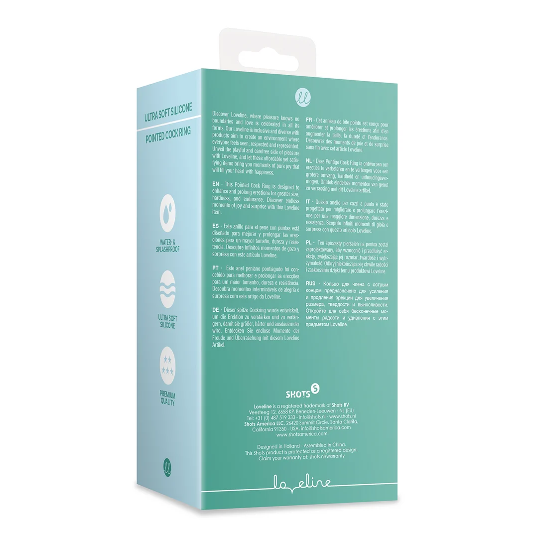 Anel peniano de silicone ultramacio Loveline - Image 2