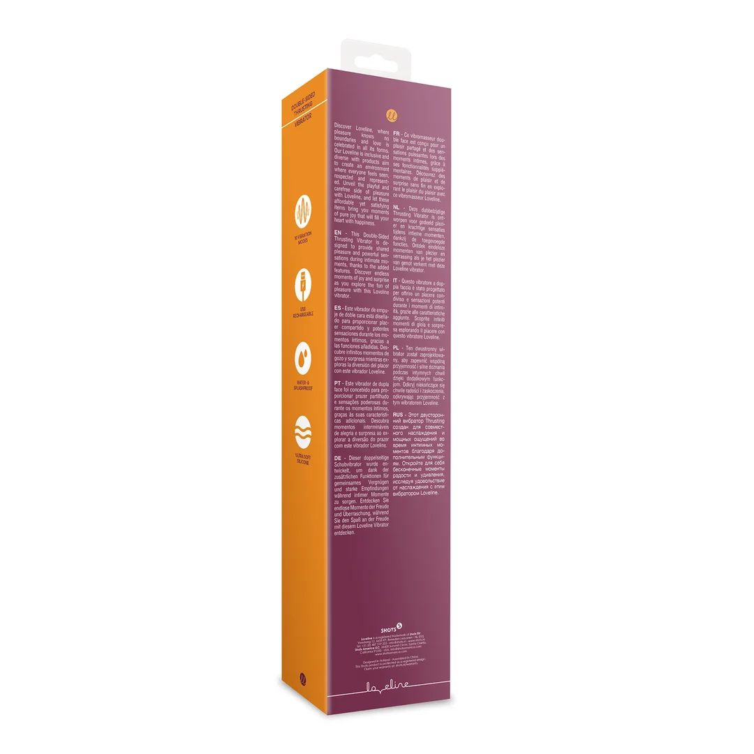 Anaal vibrator met dubbelzijdige stimulatie – Merlot Druif - Tester - Afbeelding 7