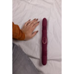 Anaal vibrator met dubbelzijdige stimulatie – Merlot Druif - Tester - Afbeelding 11