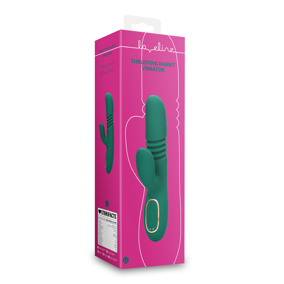 LOVE076GRN-2 G-spot vibrator met opwarmfunctie – Oude Zee Loveline by Shots - Afbeelding 1