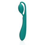 G-spot vibrator met parels – Blauw Groen Loveline by Shots - Afbeelding 5