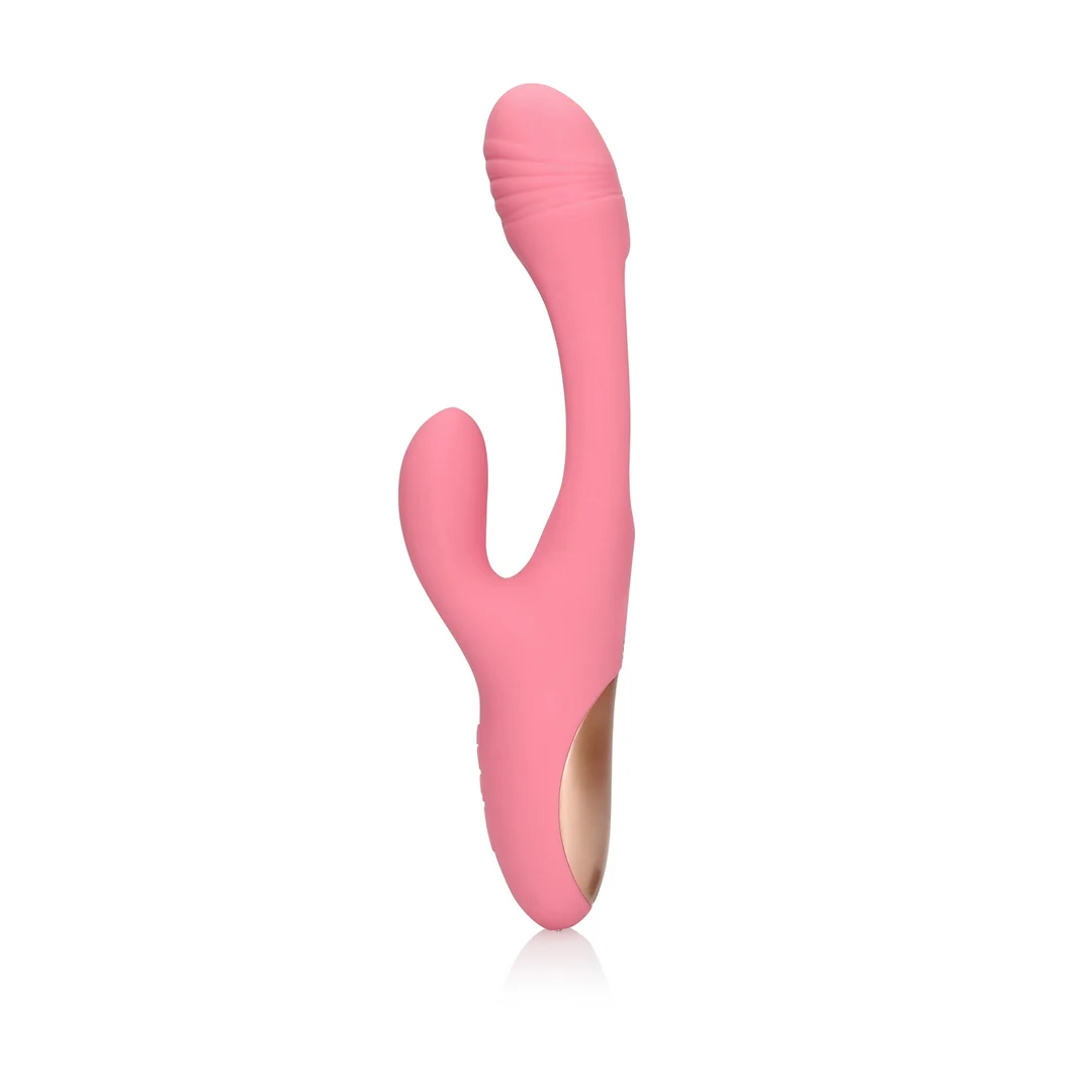 G-spot vibrator met flapperfunctie – Tester Loveline by Shots - Afbeelding 11