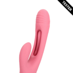 G-spot vibrator met flapperfunctie – Tester Loveline by Shots - Afbeelding 3