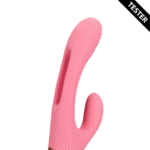 G-spot vibrator met flapperfunctie – Tester Loveline by Shots - Afbeelding 4