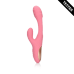 G-spot vibrator met flapperfunctie – Tester Loveline by Shots - Afbeelding 2
