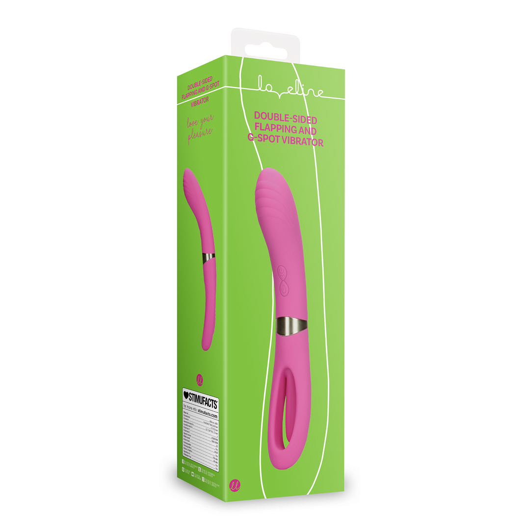 LOVE087PNK-2 G-spot vibrator met dubbele stimulatie – Uitbundig Roze - Afbeelding 1