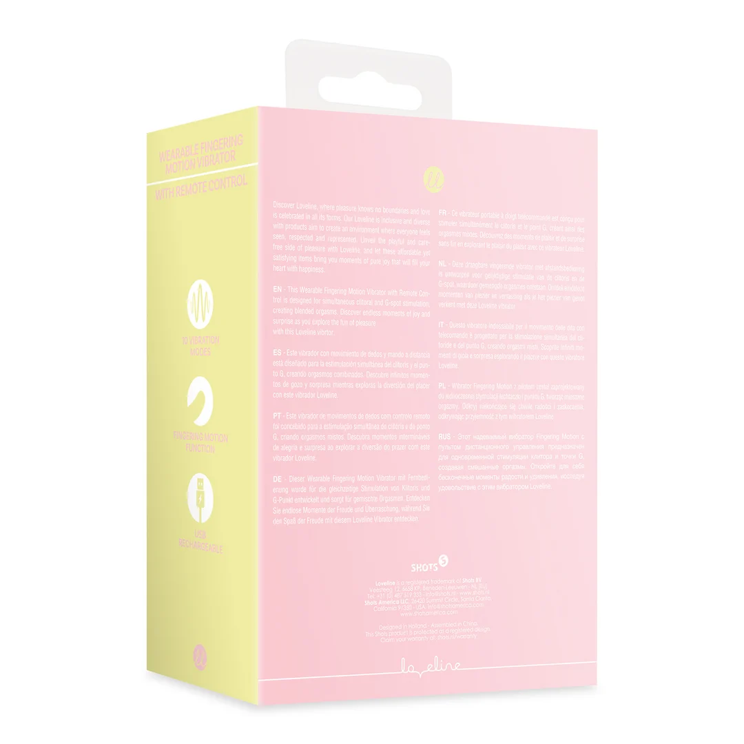 Loveline Cherry Chiffon Fingervibrator – Bild 2
