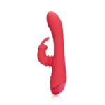 rabbit vibrator – swinging functie – Loveline by Shots Brighto Rood Loveline by Shots - Afbeelding 11