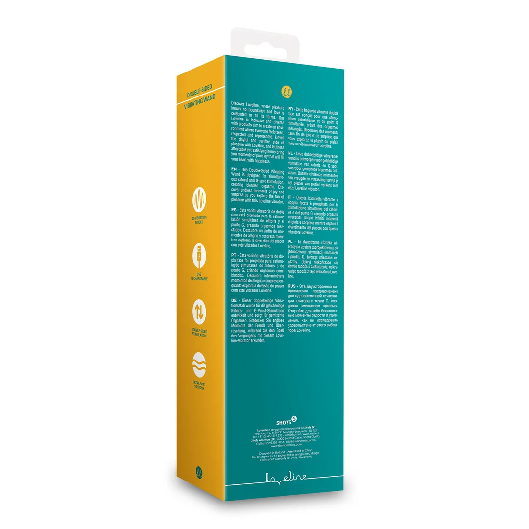 Loveline by Shots doppelseitiger Vibrationsstab – Bild 2