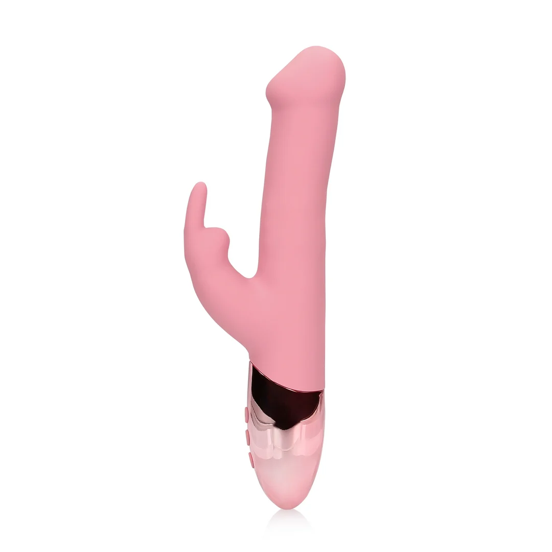 G-spot vibrator met roterende kralen – Tester (naam) Loveline by Shots - Afbeelding 10