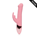 G-spot vibrator met roterende kralen – Tester (naam) Loveline by Shots - Afbeelding 2