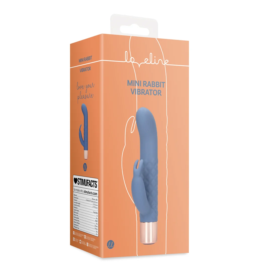 Loveline Mini Häschenvibrator Blue Horizon – Bild 1