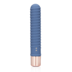 mini vibrator – geribbeld & compact – Blue Horizon (Loveline by Shots) - Afbeelding 4