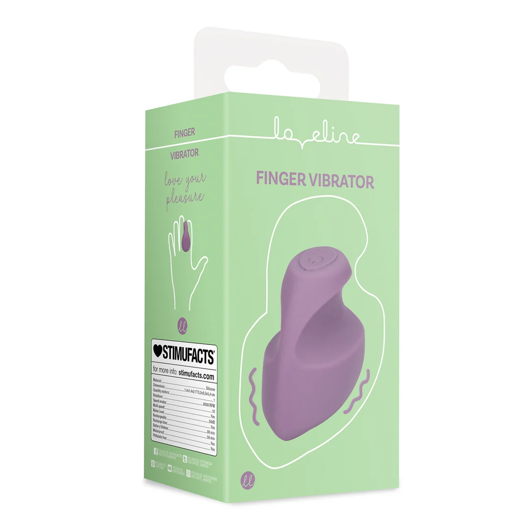 Vibratore da dito Loveline Mystic Purple - immagine 1