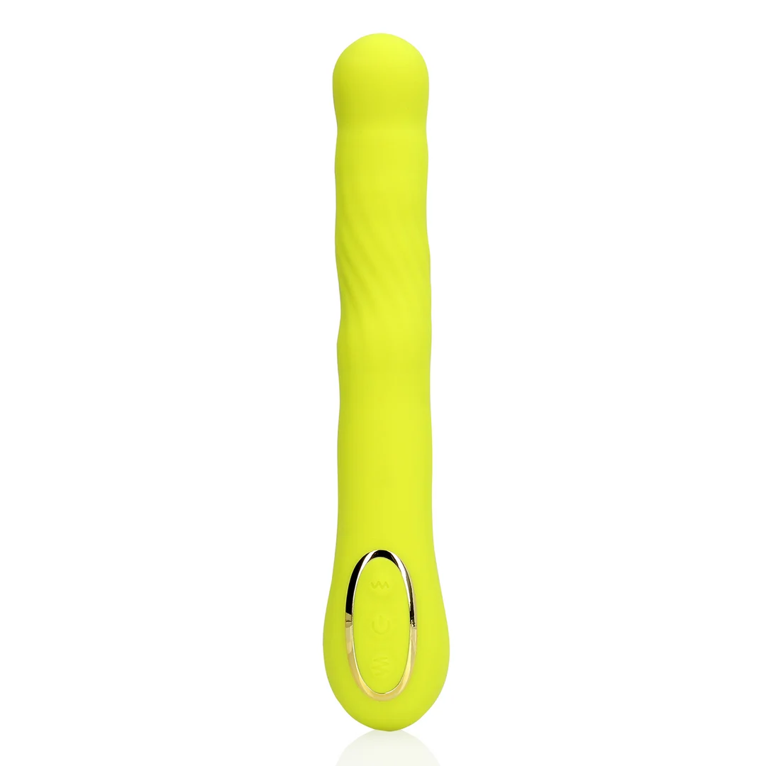 g-spot vibrator – wiebelende bewegingen voor gerichte stimulatie – Lime Passion (Loveline by Shots) - Afbeelding 4